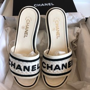 Authentic Chanel Mules 21S Size 37
